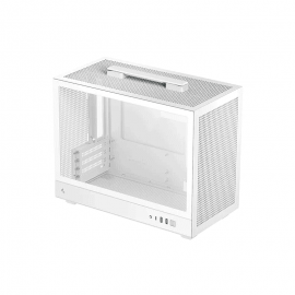 Deepcool CH160 PLUS White [MATX/ITX,0FAN] 